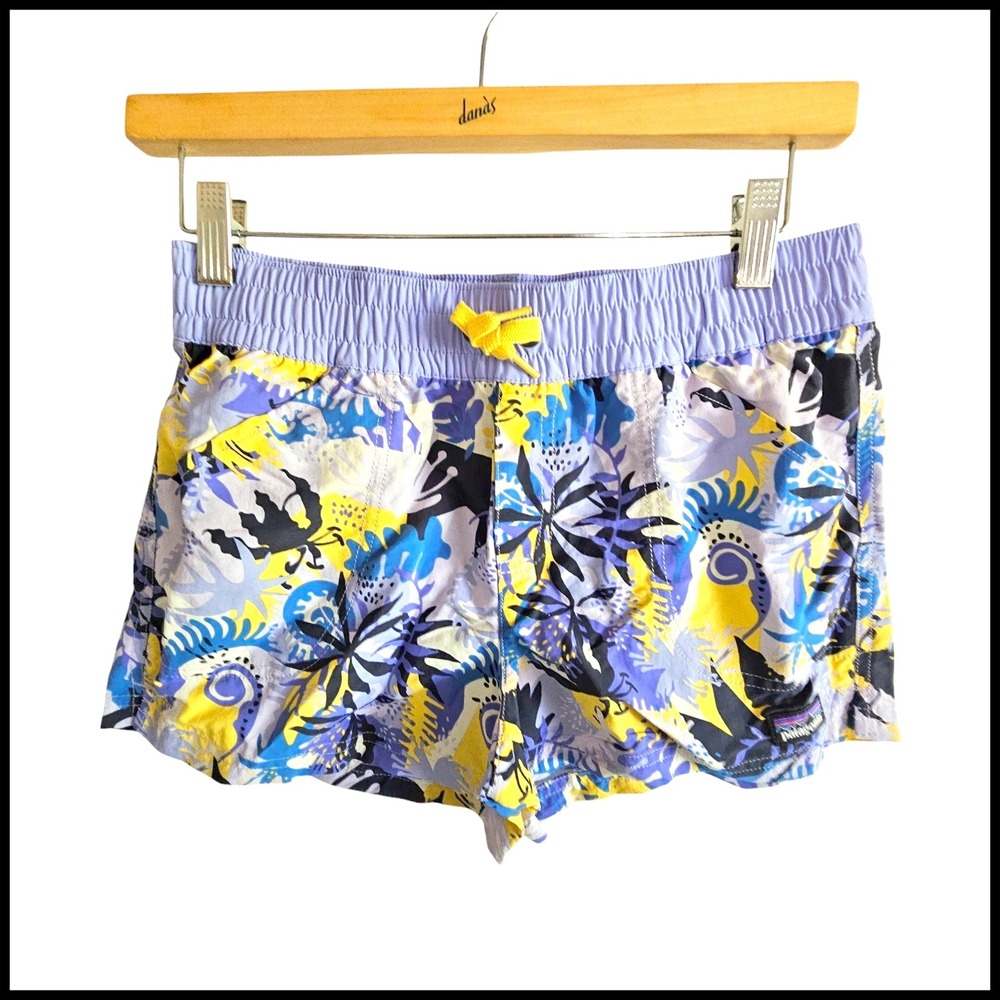 Patagonia Baggies Shorts Recycled Nylon‎ Floral Print Swim XL